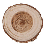 Maxbell 2pcs Tree Stump Candle Holder Wooden Tea Light Candlestick Decor 5cm & 6cm