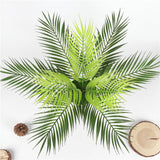 Artificial Plant Leaf Faux Foliage Leaves Plastic Flower for Home Decor  3