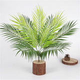 Artificial Plant Leaf Faux Foliage Leaves Plastic Flower for Home Decor  3