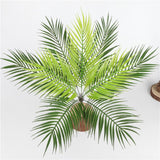 Artificial Plant Leaf Faux Foliage Leaves Plastic Flower for Home Decor  3