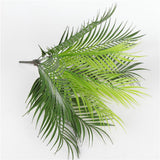 Artificial Plant Leaf Faux Foliage Leaves Plastic Flower for Home Decor  3