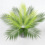 Artificial Plant Leaf Faux Foliage Leaves Plastic Flower for Home Decor  3