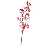 1Pc Artificial Plum blossom Flower Bouquet Wedding Home Decor Light Pink