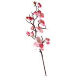 1Pc Artificial Plum blossom Flower Bouquet Wedding Home Decor Light Pink