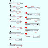 30pcs  Gas Stove Ceramic Ignition Sensor Needle Set Gas Stoves Parts