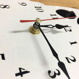 Maxbell Maxbell Lovely Creative Acrylic Cartoon Tail Wagging Labrador Dog Acrylic Wall Clock White