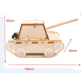 Maxbell Maxbell Assemble DIY Electric Toys Kids Science Physic Experiment Gadget Kit Tank