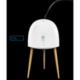 Maxbell Wooden Base Essential Oil Diffuser Aroma Air Humidifier LED Light UK Plug - Aladdin Shoppers