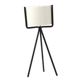 Nordic Style Ceramic Iron Art Vase Set for Home Office Decoration Black