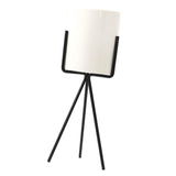 Nordic Style Ceramic Iron Art Vase Set for Home Office Decoration Black