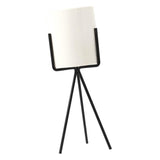 Nordic Style Ceramic Iron Art Vase Set for Home Office Decoration Black