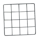 Wire Grid Panel Photo Wall Decor Display Vinyl Art Organizer for Home Decor Dorm Decoration , 20x20cm - Aladdin Shoppers
