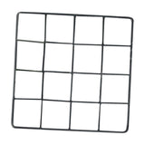 Wire Grid Panel Photo Wall Decor Display Vinyl Art Organizer for Home Decor Dorm Decoration , 20x20cm - Aladdin Shoppers