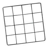 Wire Grid Panel Photo Wall Decor Display Vinyl Art Organizer for Home Decor Dorm Decoration , 20x20cm - Aladdin Shoppers