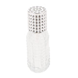 3x Pineapple Portable Glass Container Perfume Bottles With Spray Silver 30ml