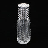 3x Pineapple Portable Glass Container Perfume Bottles With Spray Silver 30ml