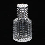 3x Pineapple Portable Glass Container Perfume Bottles With Spray Silver 30ml