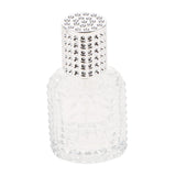 3x Pineapple Portable Glass Container Perfume Bottles With Spray Silver 30ml