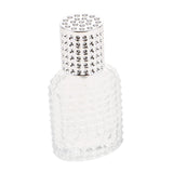 3x Pineapple Portable Glass Container Perfume Bottles With Spray Silver 30ml