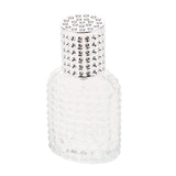 3x Pineapple Portable Glass Container Perfume Bottles With Spray Silver 30ml