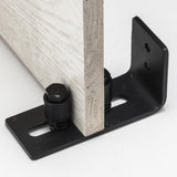 Barn Door Floor Guide Roller Wall Mount Adjustable Channel Stay Roller 8 Different Setups for Sliding Barn Doors - Aladdin Shoppers