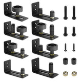 Barn Door Floor Guide Roller Wall Mount Adjustable Channel Stay Roller 8 Different Setups for Sliding Barn Doors - Aladdin Shoppers