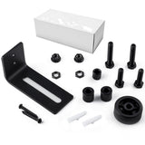 Barn Door Floor Guide Roller Wall Mount Adjustable Channel Stay Roller 8 Different Setups for Sliding Barn Doors - Aladdin Shoppers