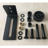 Barn Door Floor Guide Roller Wall Mount Adjustable Channel Stay Roller 8 Different Setups for Sliding Barn Doors - Aladdin Shoppers