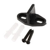 Maxbell 2xDoor Bottom Floor Guide Clip for Sliding Barn Door Hardware with Screws