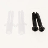 Maxbell 2xDoor Bottom Floor Guide Clip for Sliding Barn Door Hardware with Screws