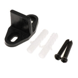 Maxbell 2xDoor Bottom Floor Guide Clip for Sliding Barn Door Hardware with Screws