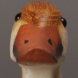 5x3pcs/set Painted Duck Statues Garden Yard Lawn Decor Hand Made Wooden Crafts