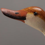 5x3pcs/set Painted Duck Statues Garden Yard Lawn Decor Hand Made Wooden Crafts