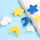 Children Bedroom Kids Furniture Knobs Decorative PVC Drawer Pulls S