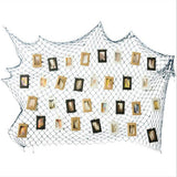 Nautical Seaside Theme Decorative Fish Net-Home Wall Party Decor 100cm Blue