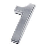 Maxbell 3 Pieces Plastic Self-Adhesive Door Number Sign Sticky Numeric Digit