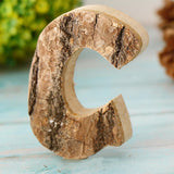 Handcraved Wooden Letters Door Numbers Alphabet Letter Floating Adress Name C