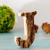 Handcraved Wooden Letters Door Numbers Alphabet Letter Floating Adress Name J