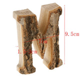 Handcraved Wooden Letters Door Numbers Alphabet Letter Floating Adress Name M