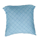 Soft Velvet Soild Decorative Square Throw Pillow Covers Light Blue-45x45cm