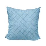 Soft Velvet Soild Decorative Square Throw Pillow Covers Light Blue-45x45cm