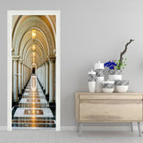 3D door sticker removable wall sticker wallpaper door mural 90 x 200cm Pattern F