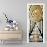 3D door sticker removable wall sticker wallpaper door mural 90 x 200cm Pattern F