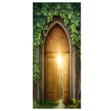 3D door sticker removable wall sticker wallpaper door mural 90 x 200cm Pattern G