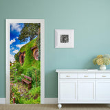 3D door sticker removable wall sticker wallpaper door mural 90 x 200cm Pattern L