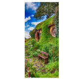 3D door sticker removable wall sticker wallpaper door mural 90 x 200cm Pattern L