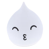 Maxbell 7-Color Changing Tap Control LED Waterdrop Baby Night Light Lamp,Soft Silicone Surface,Rechargeable - Aladdin Shoppers