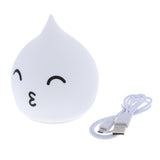 Maxbell 7-Color Changing Tap Control LED Waterdrop Baby Night Light Lamp,Soft Silicone Surface,Rechargeable - Aladdin Shoppers