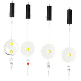 Maxbell Maxbell Chinese  Taiji Coin Motor Wind Chimes Bell Garden Yard Outdoor Decor A