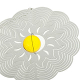 Maxbell Maxbell Chinese  Taiji Coin Motor Wind Chimes Bell Garden Yard Outdoor Decor C